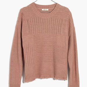 Madewell Stitchmix Pullover Sweater